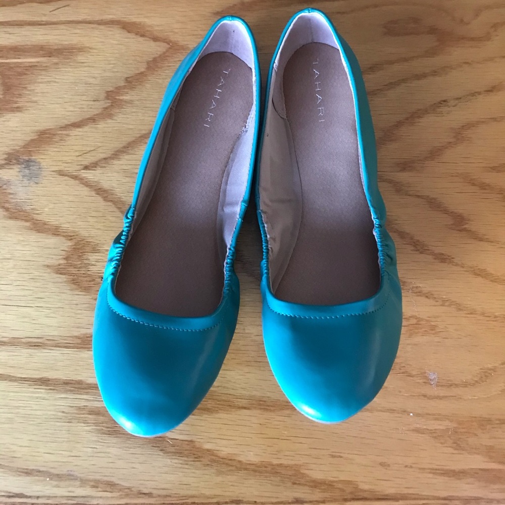 Blue flats
